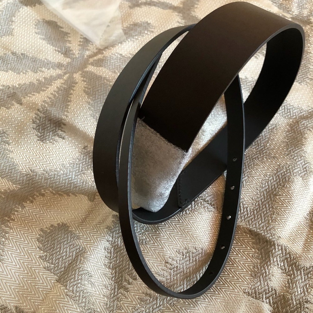 WORTH NEW YORK COLLECTION LEATHER BELT Size PT - Picture 8 of 12